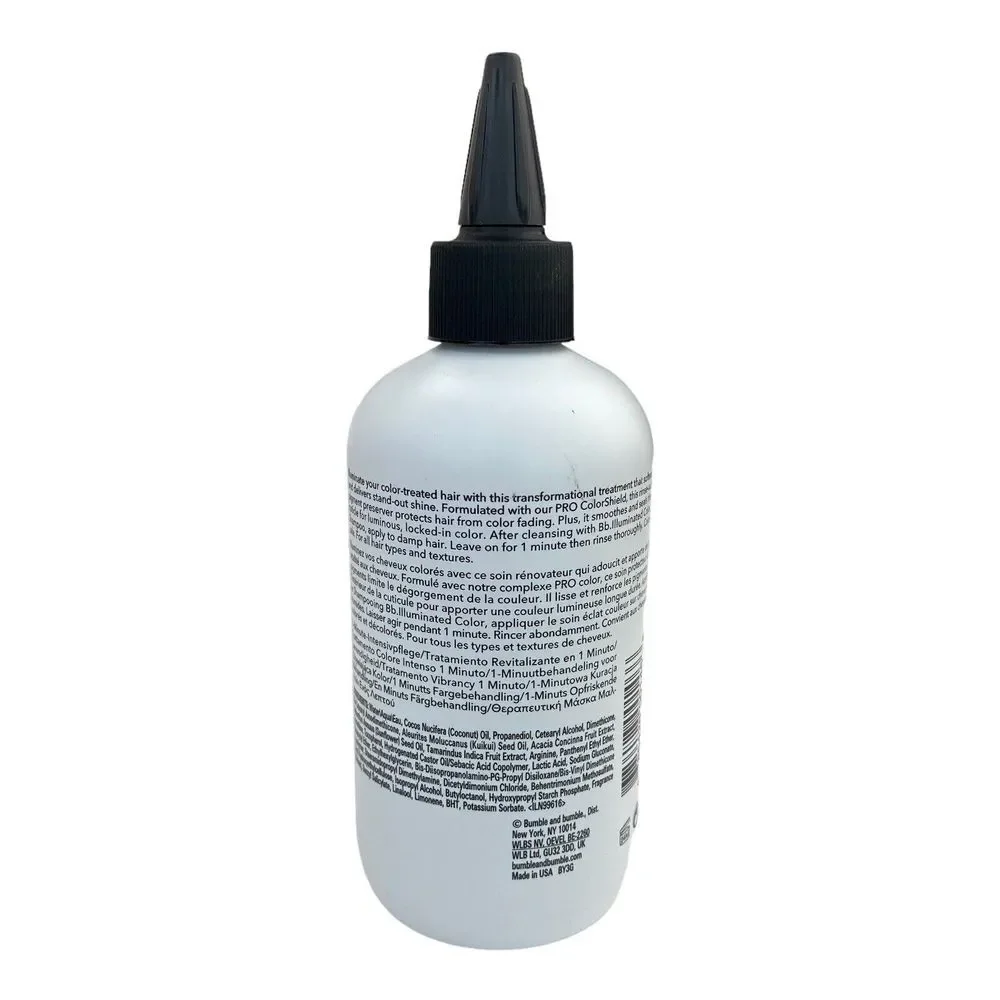 Bumble and bumble Illuminated Color 1 Minute Vibrancy Treatment 8.5oz/250ml NWOB